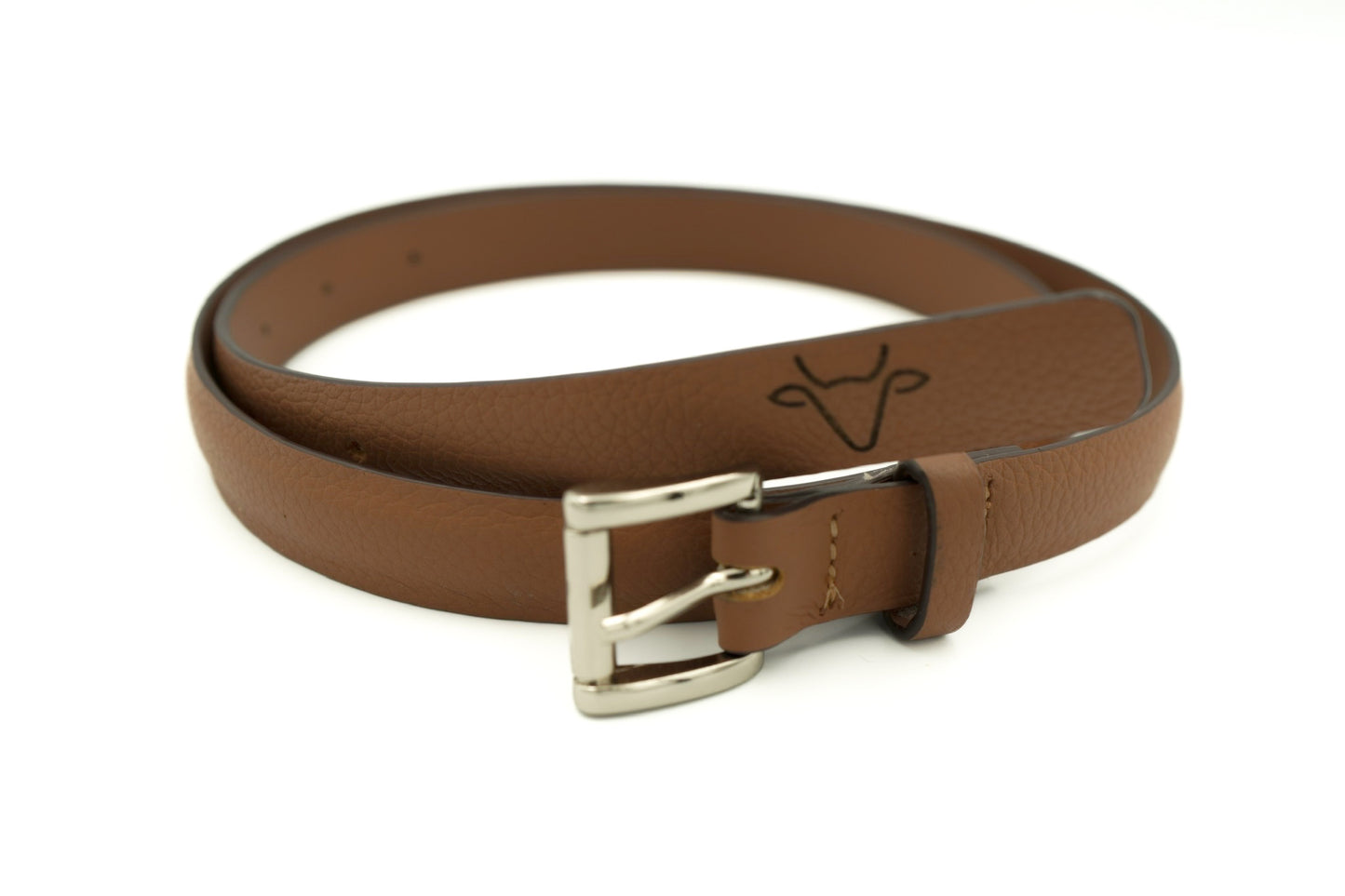 VIS Sleek Leather Belt