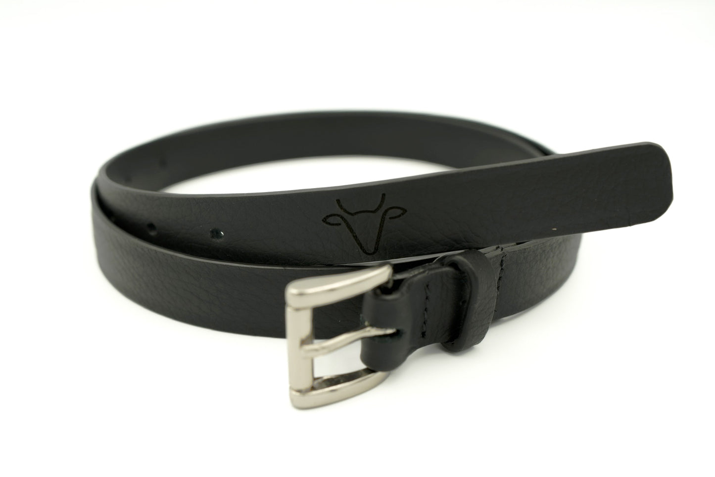 VIS Sleek Leather Belt