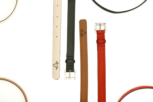 VIS Sleek Leather Belt